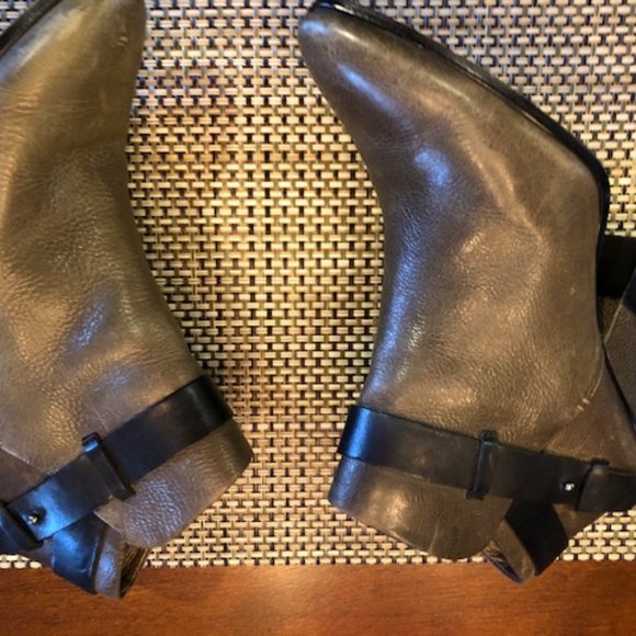 Dolce & Vita Green and Black Ankle Boots size 8 - Picture 4 of 5